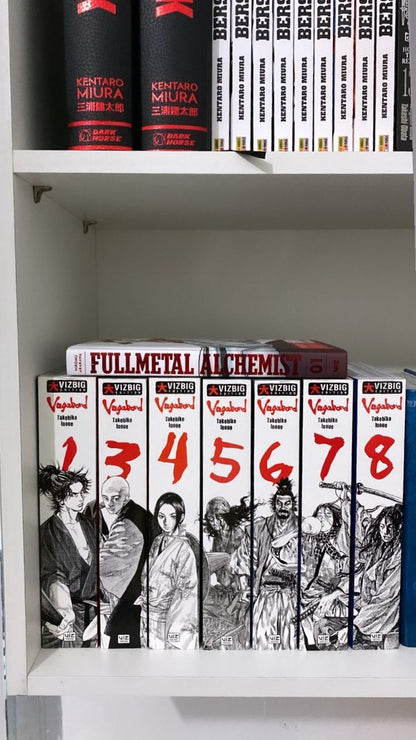 Vagabond Manga Box Set Vol 1–11 by Takehiko Inoue