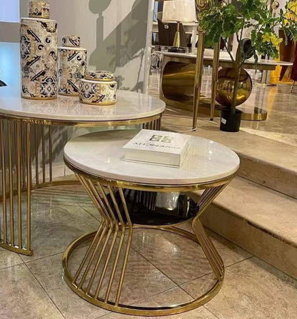 Premium Round Coffee Table Nesting Set