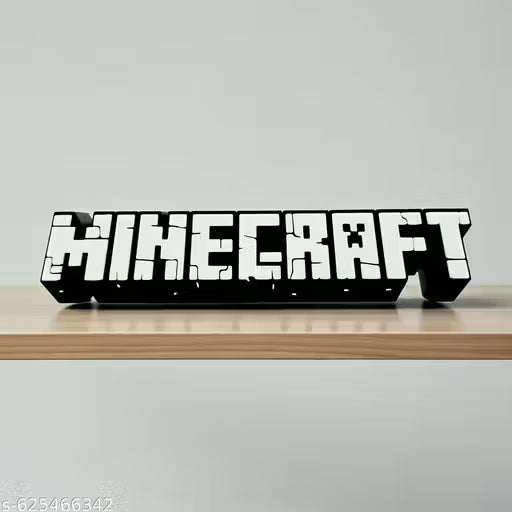 3D Minecraft Gaming Theme Table Top