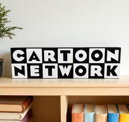 3D Nostalgic Cartoon Network Theme Table Top