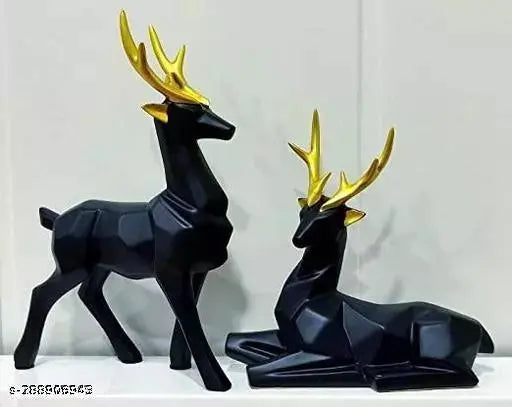 Whats Trendy Deer Pair Showpiece