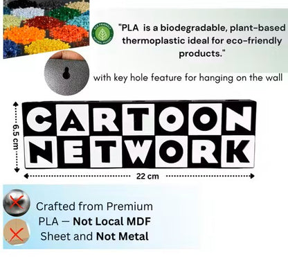 3D Nostalgic Cartoon Network Theme Table Top