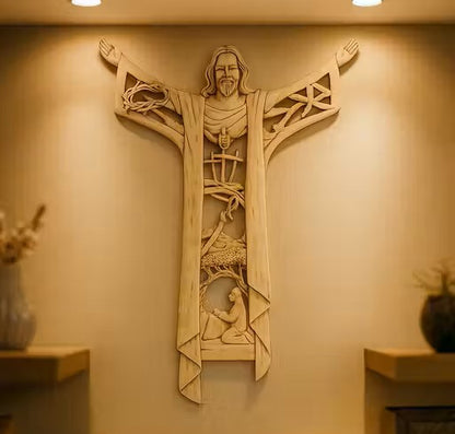 Risen Christ Wall Hanging