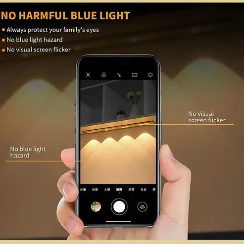 Buy motion lights for kitchen shelves with rechargeable LED strip panel