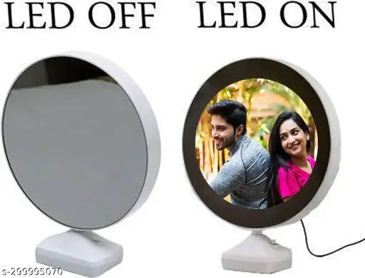 Magic Mirror Photo Frame – Personalized Gift for Weddings, Birthdays, and Anniversaries