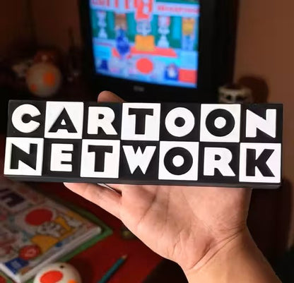 3D Nostalgic Cartoon Network Theme Table Top