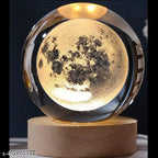 3D Crystal Light Moon